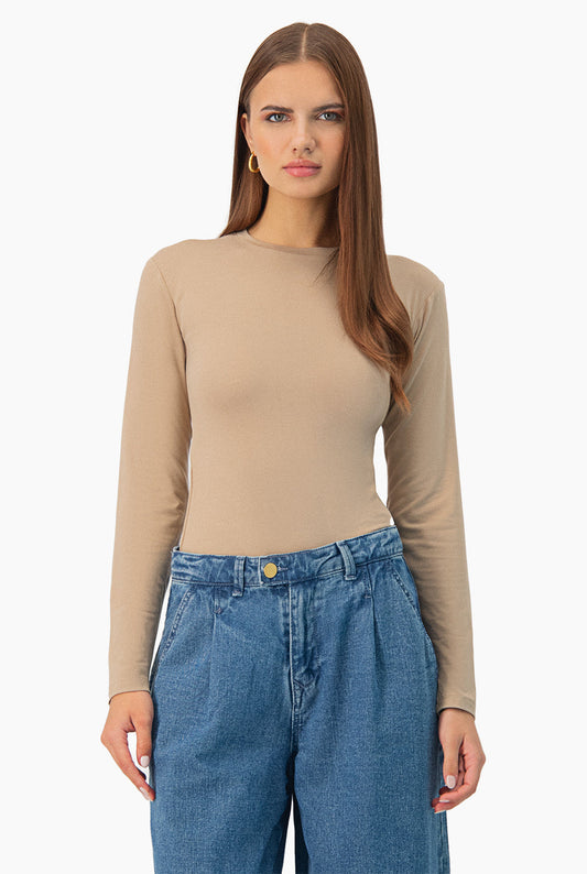 Playera basica casual de manga larga